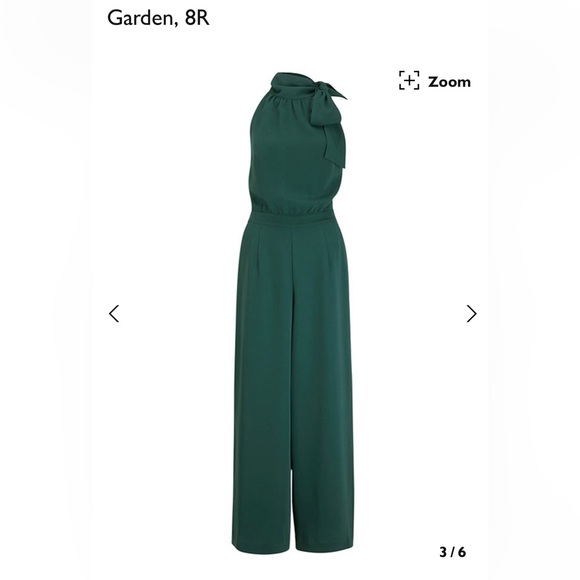 Boden Angelika jumpsuit/pantsuit. NWT. Garden green. Size 8R - Picture 9 of 11
